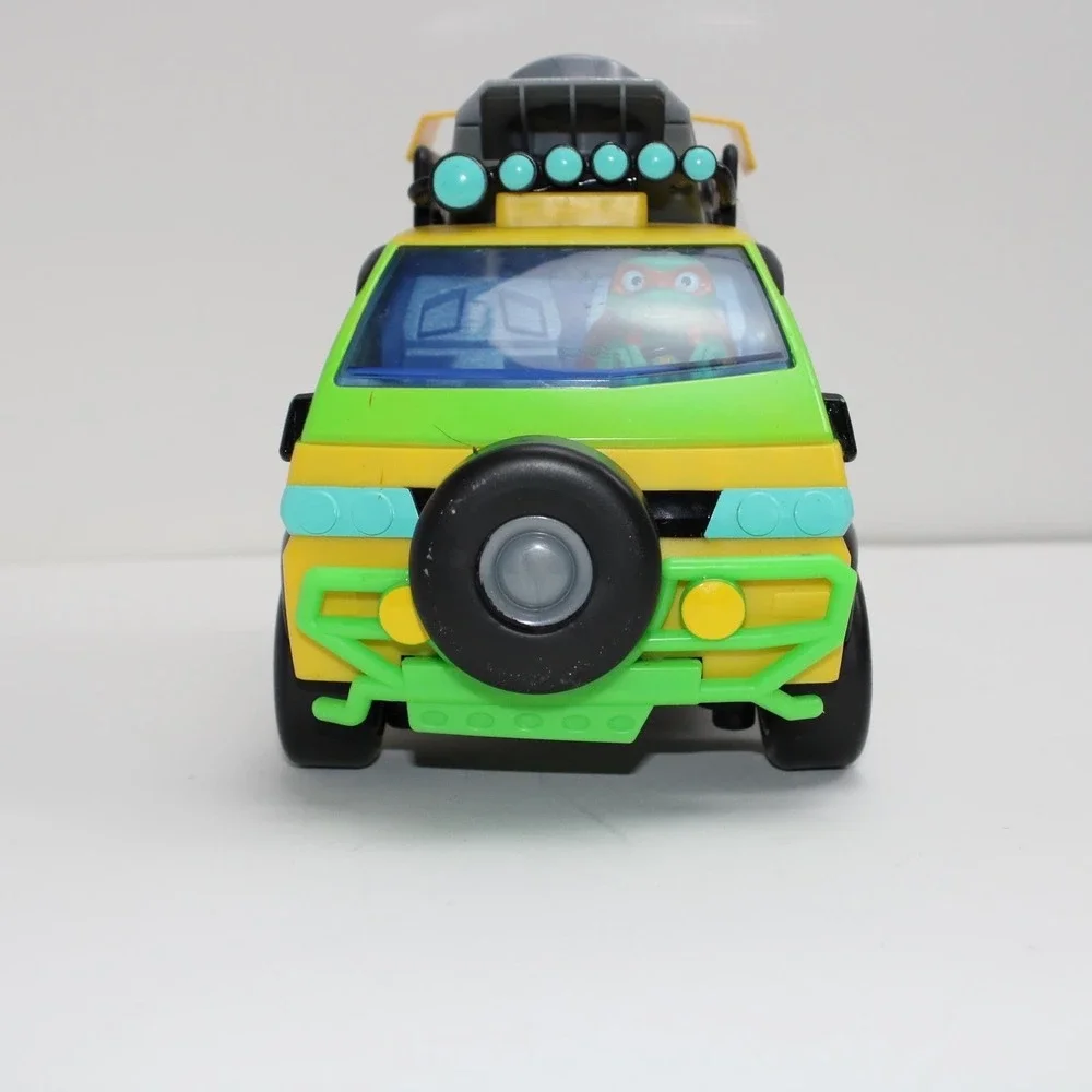Teenage Mutant Ninja Turtles Pizza Time Van Toy Vehicle Nickelodeon no remote‎